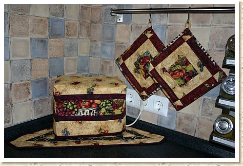 Toasterabdeckung Countrystil